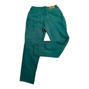Vintage Union Bay UBR Men's Tag 32x32 Cotton Denim Dark‎ Green Jeans 90s